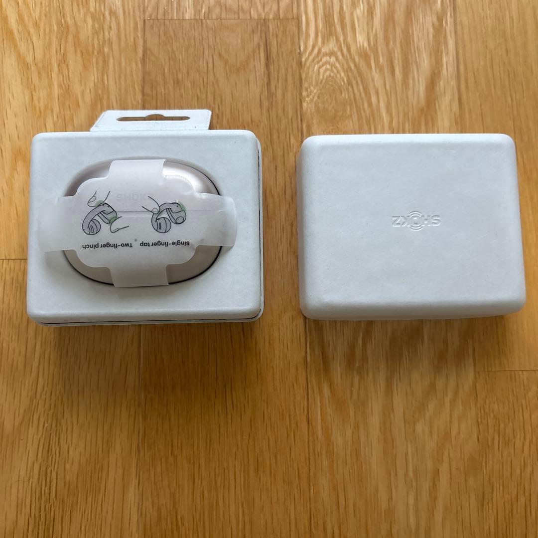 【使用回数1回】SHOKZ OPENDOTS ONE グレー