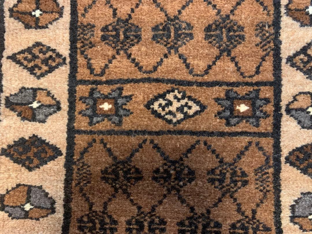 トルコ　ヴィンテージラグ　カルス　ヤストゥック　57×90cm　ギャッベ　トゥル