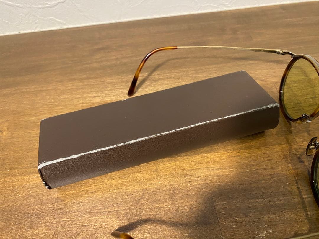 オリバーピープルズ　Waterston ラウンド グリーンレンズ