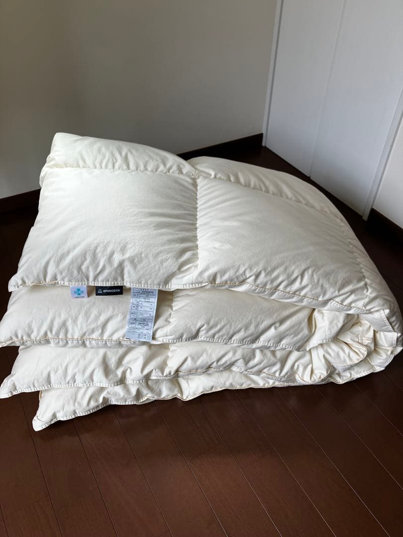 羽毛掛け布団 シングルサイズ