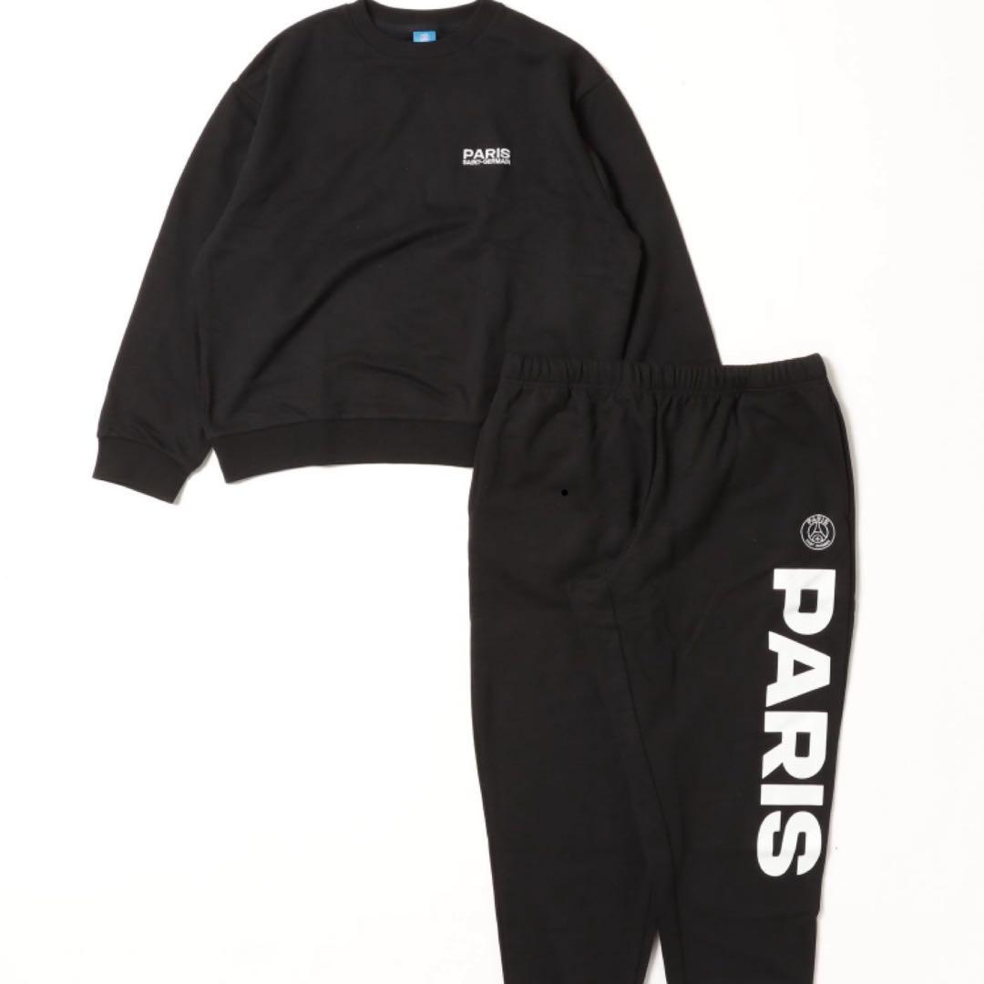 【新品】 パリサンジェルマン スウェットセットアップ (ブラック) おまけ付き
