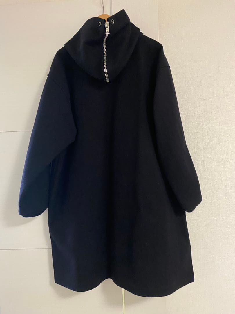 最終値下comoli メルトンフーデッドコート