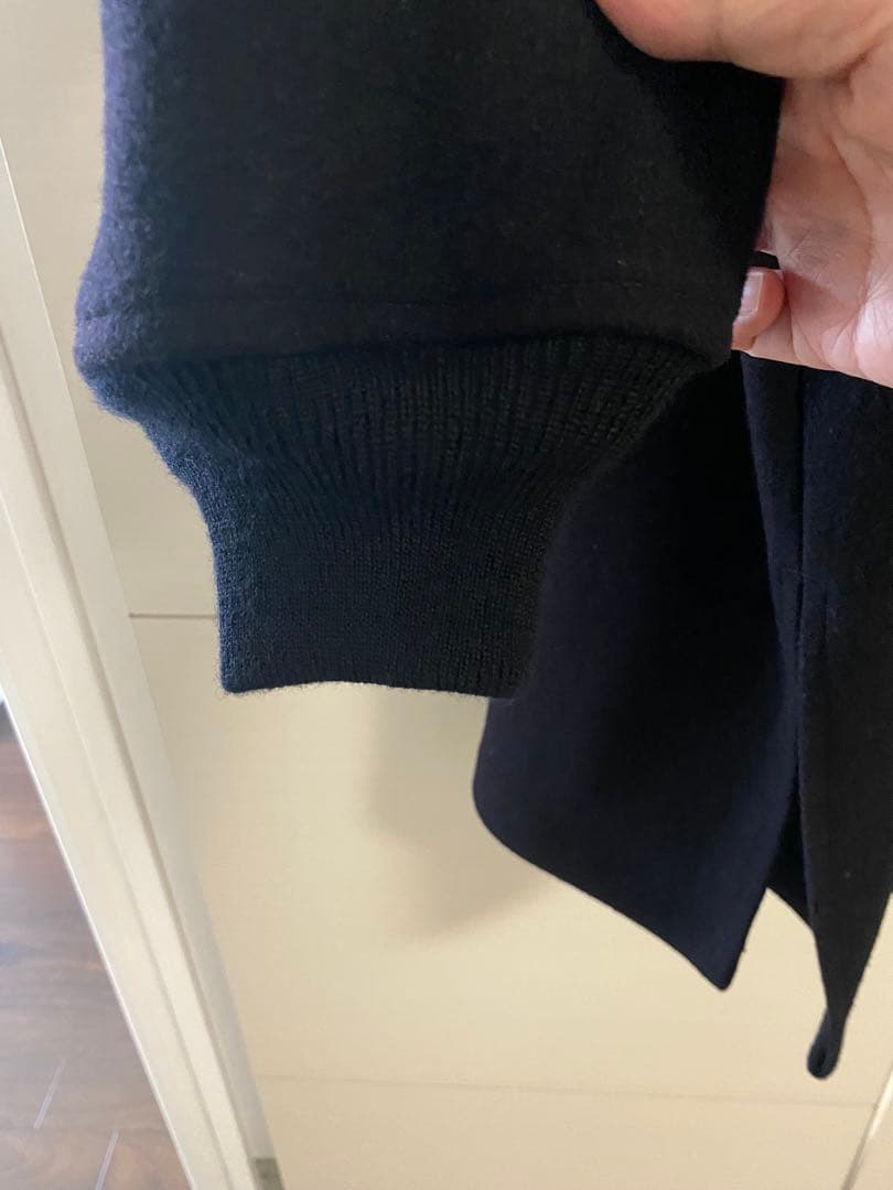 最終値下comoli メルトンフーデッドコート