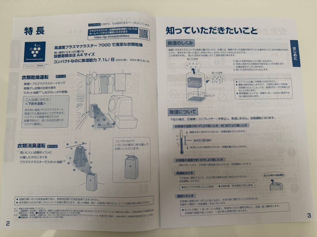 配送料込みSHARP 除湿機。