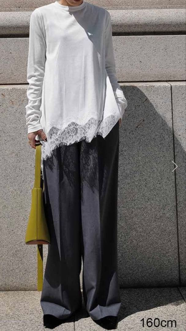 新品タグ付き★MACHATT ヘムレースロンT