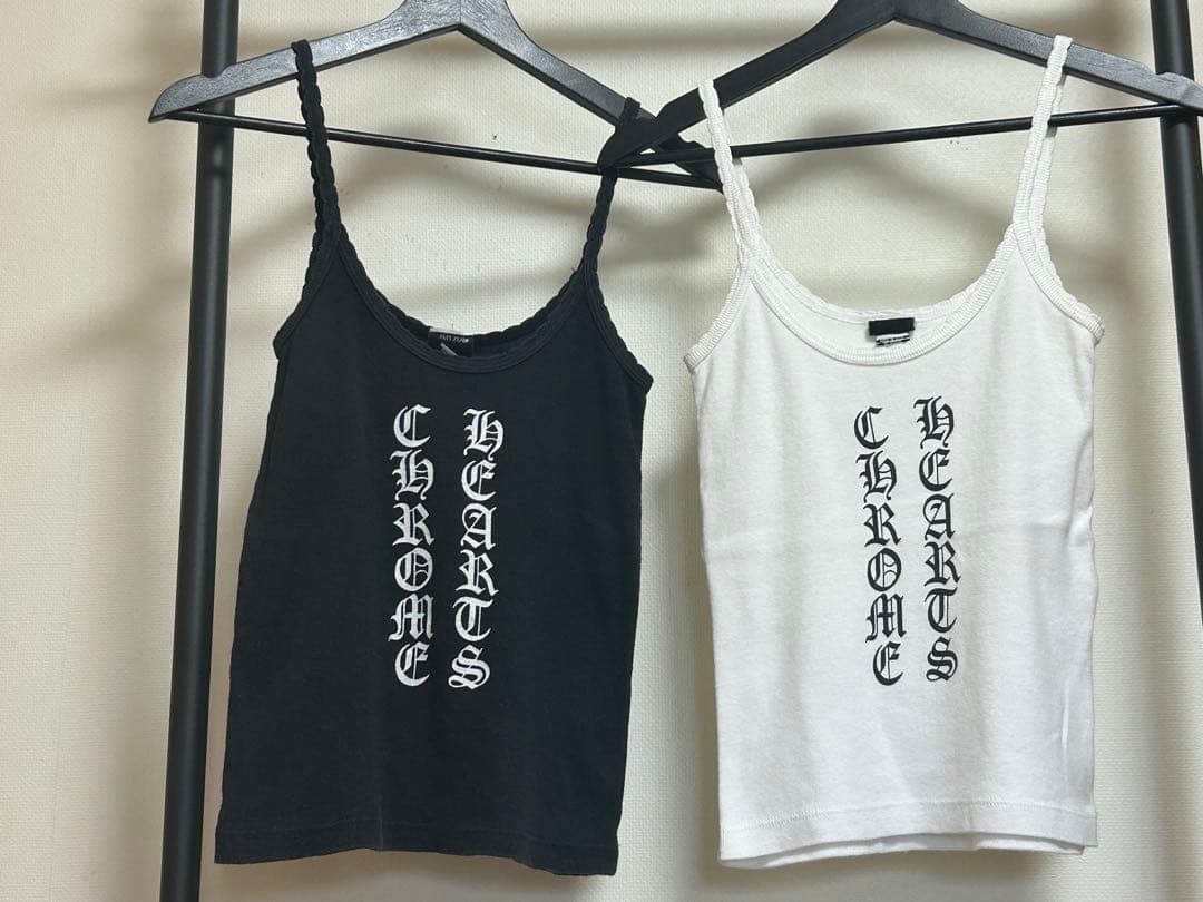 CHROME HEARTS キャミソール　白黒セット　ヴィンテージ