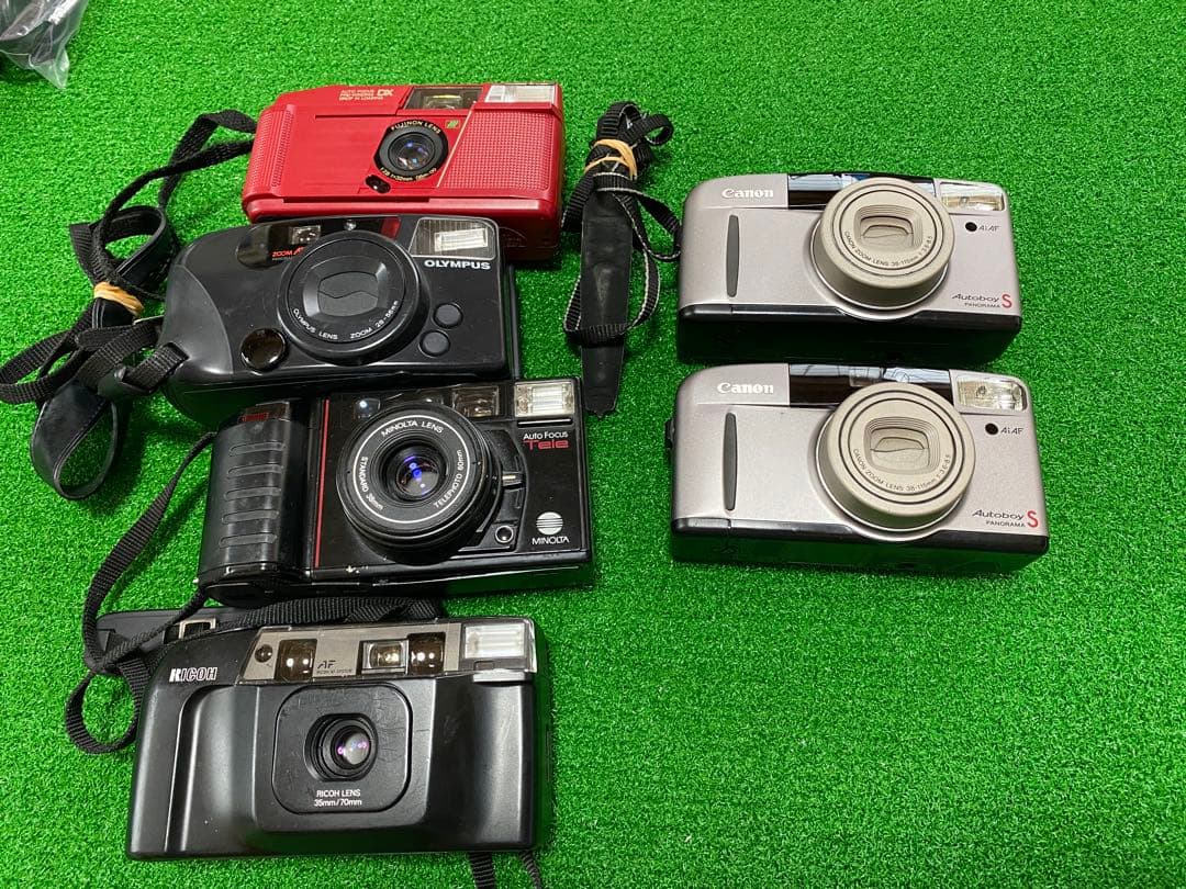 Autoboy S 2台、その他コンパクトフィルムカメラ