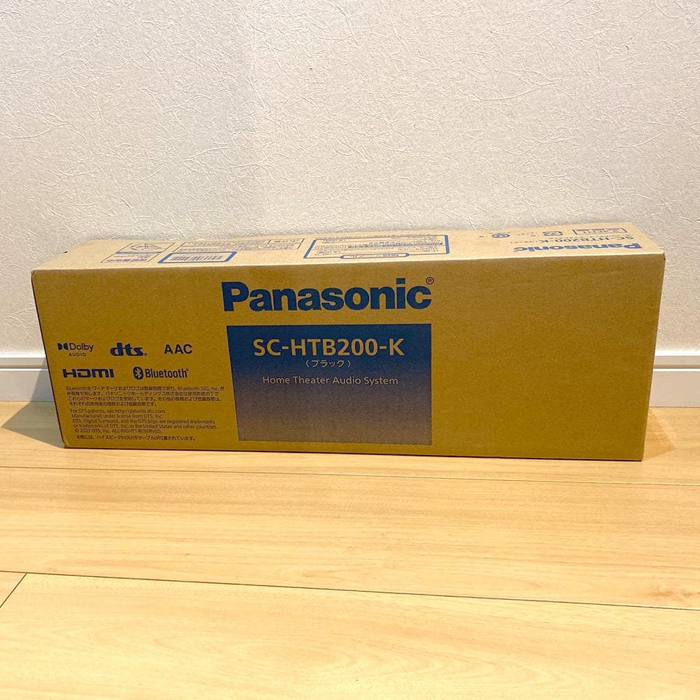Panasonic サウンドバー SC-HTB200-K【新品未使用】