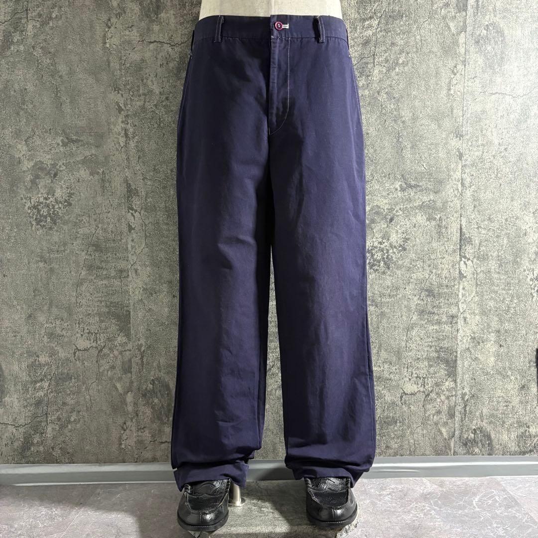 00s コムデギャルソンオム コットンリネンパンツ AD2000アーカイブ