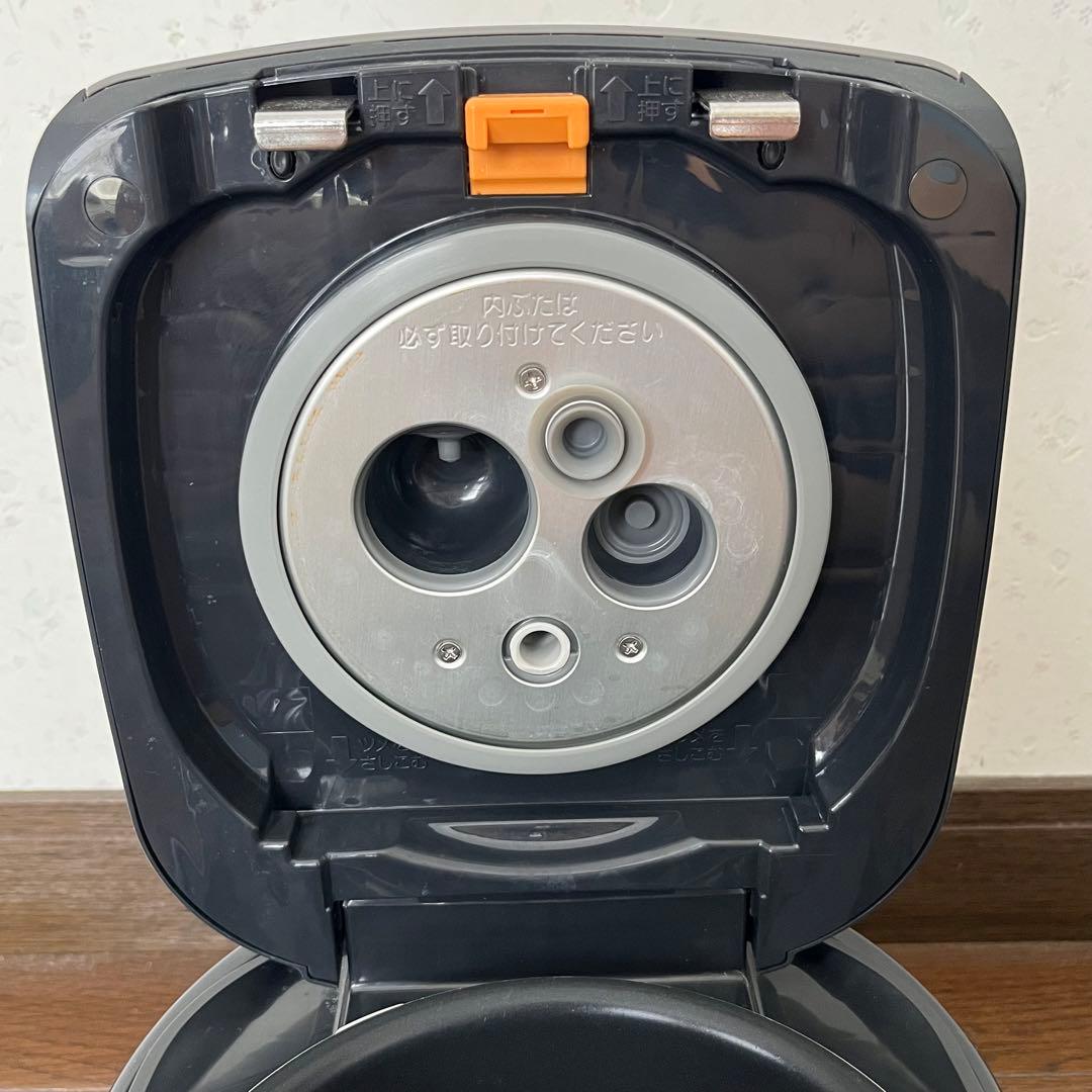 圧力IH炊飯器 NP-RZ05型 黒色 ZOJIRUSHI 取扱説明書付き 3合