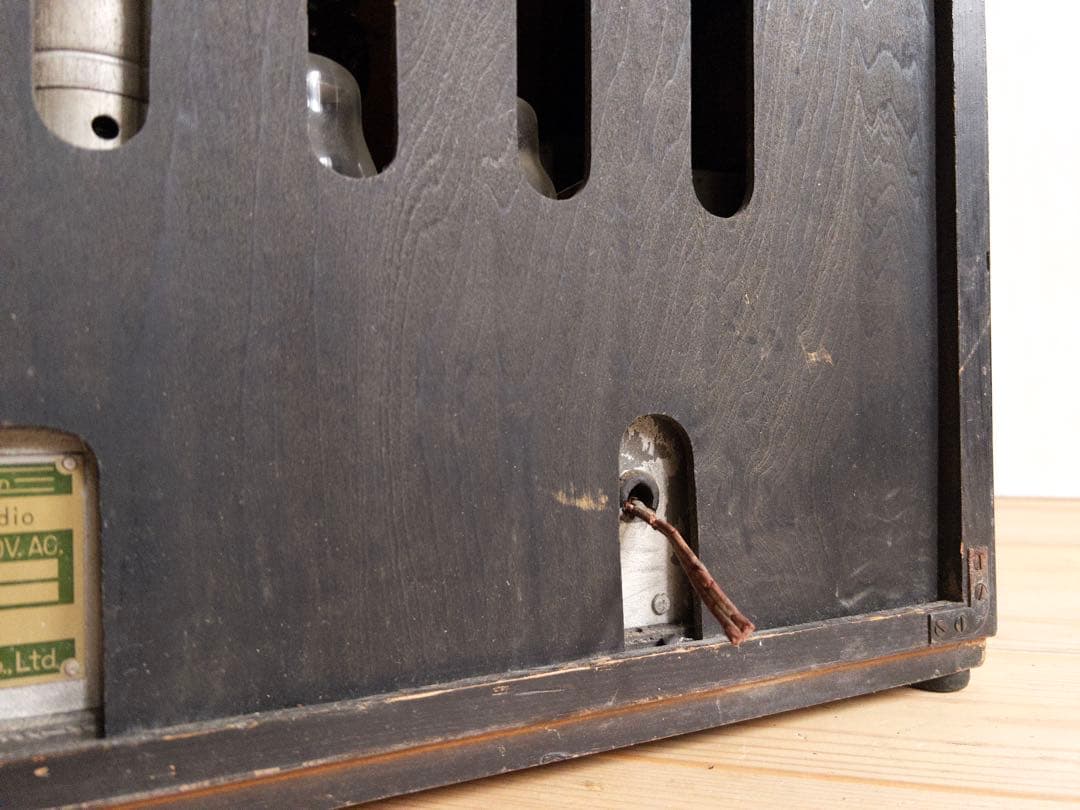 真空管ラジオ　ゼネラル　昭和初期　古道具　ビンテージ　アンティーク　レトロ