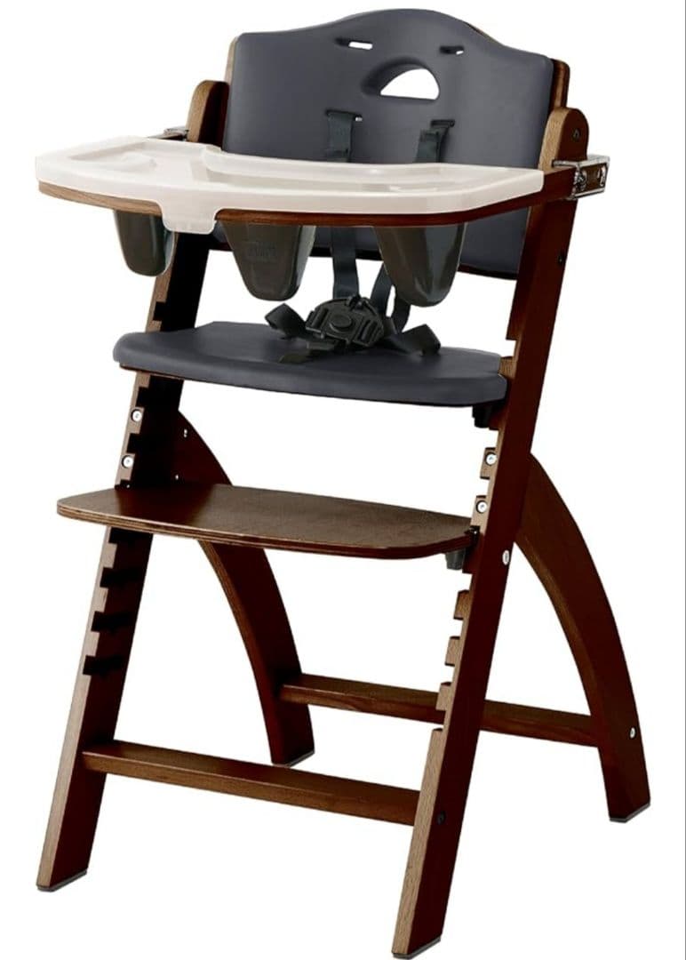 ビヨンドジュニアハイチェア　マホガニー・ブラック