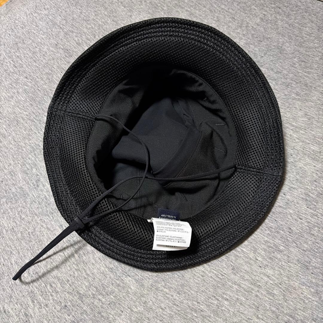 アークテリクス　クランブルックハット　黒　サイズL ベータジャケット