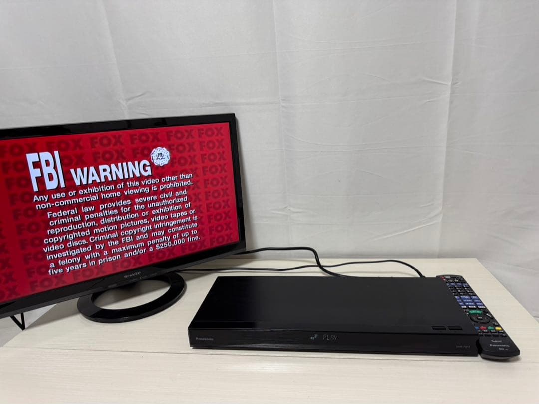 ブルーレイレコーダー Panasonic DMR-2W51 2021年製