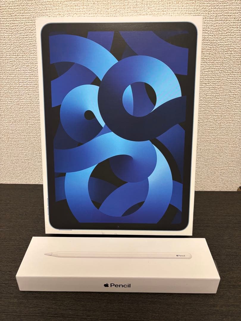 【iPad Air 5】Wi-Fi64GB 、【Apple pencil 2】