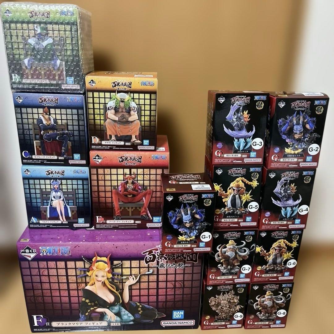 ワンピース 一番くじ 百獣海賊団 飛び六胞 15体コンプセット ONEPIECE