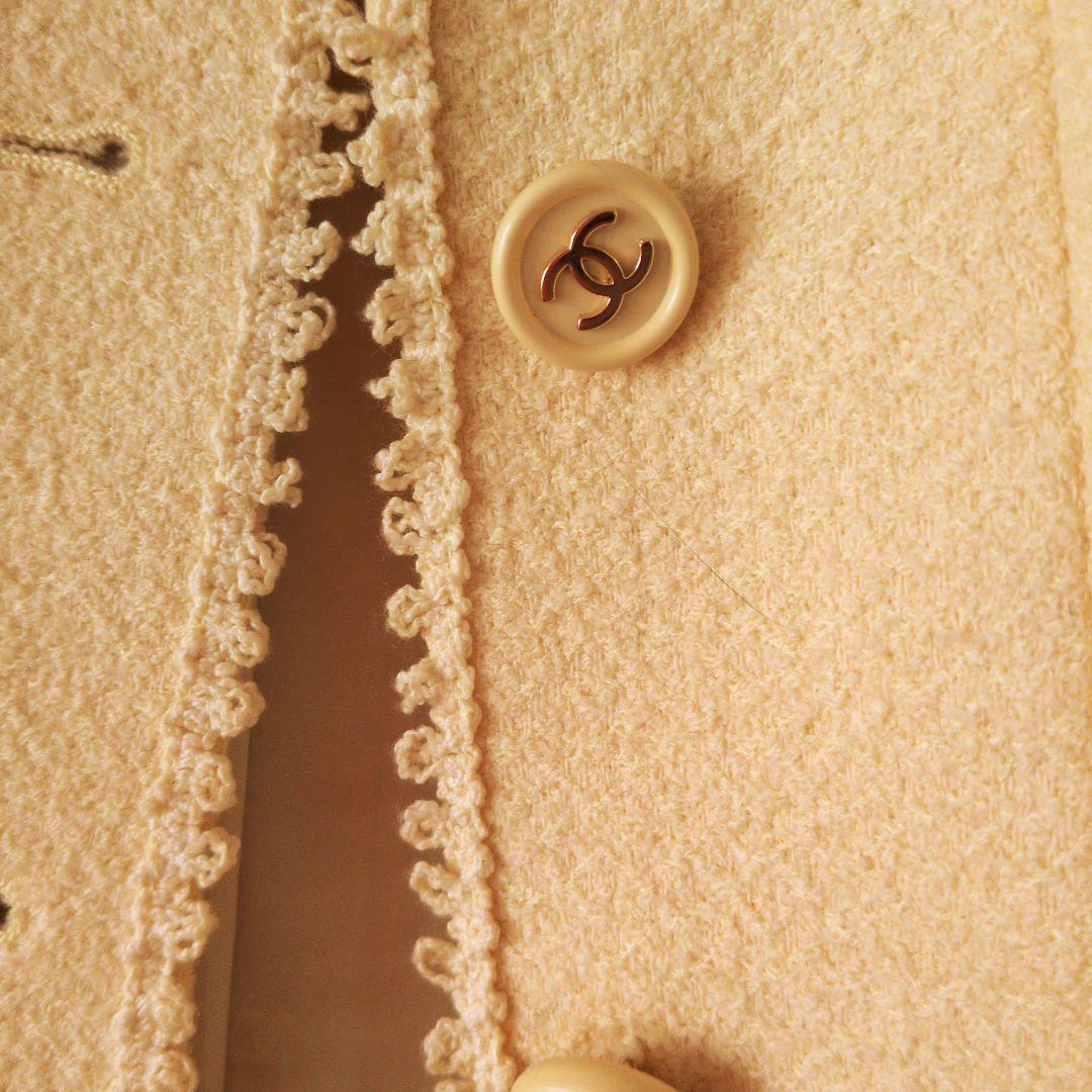 CHANEL テーラードジャケット イエロー