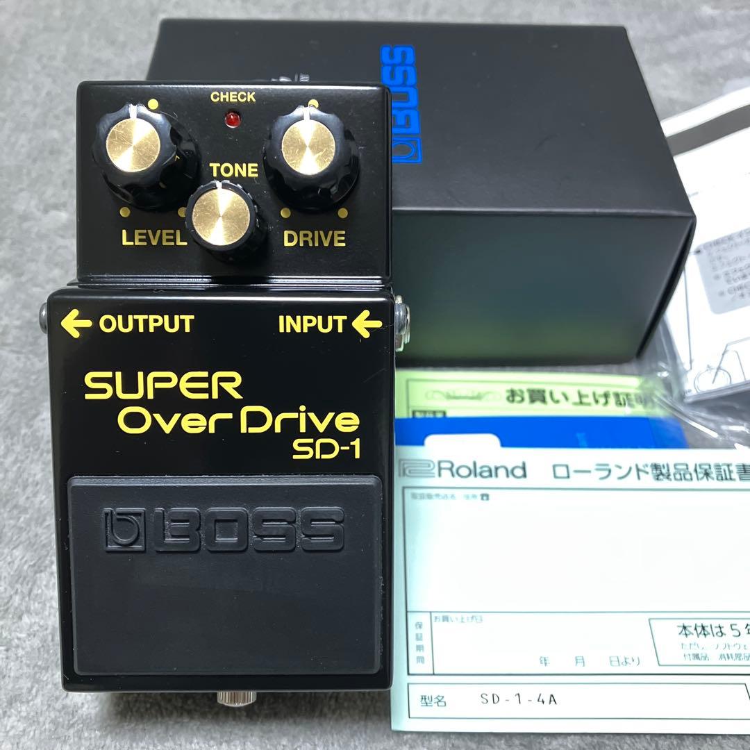 配信機器・PA機器・レコーディング機器 BOSS SD-1 4A (Super OverDrive) 40th