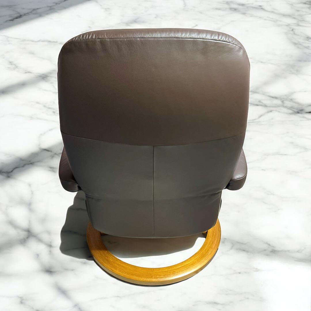 【極美品】EKORNES コンサル M ストレスレスチェア＆オットマン