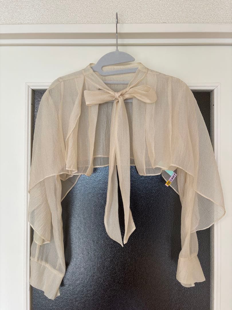 【まき】AIMER 2wayブラウス付 マーメイドラインドレス