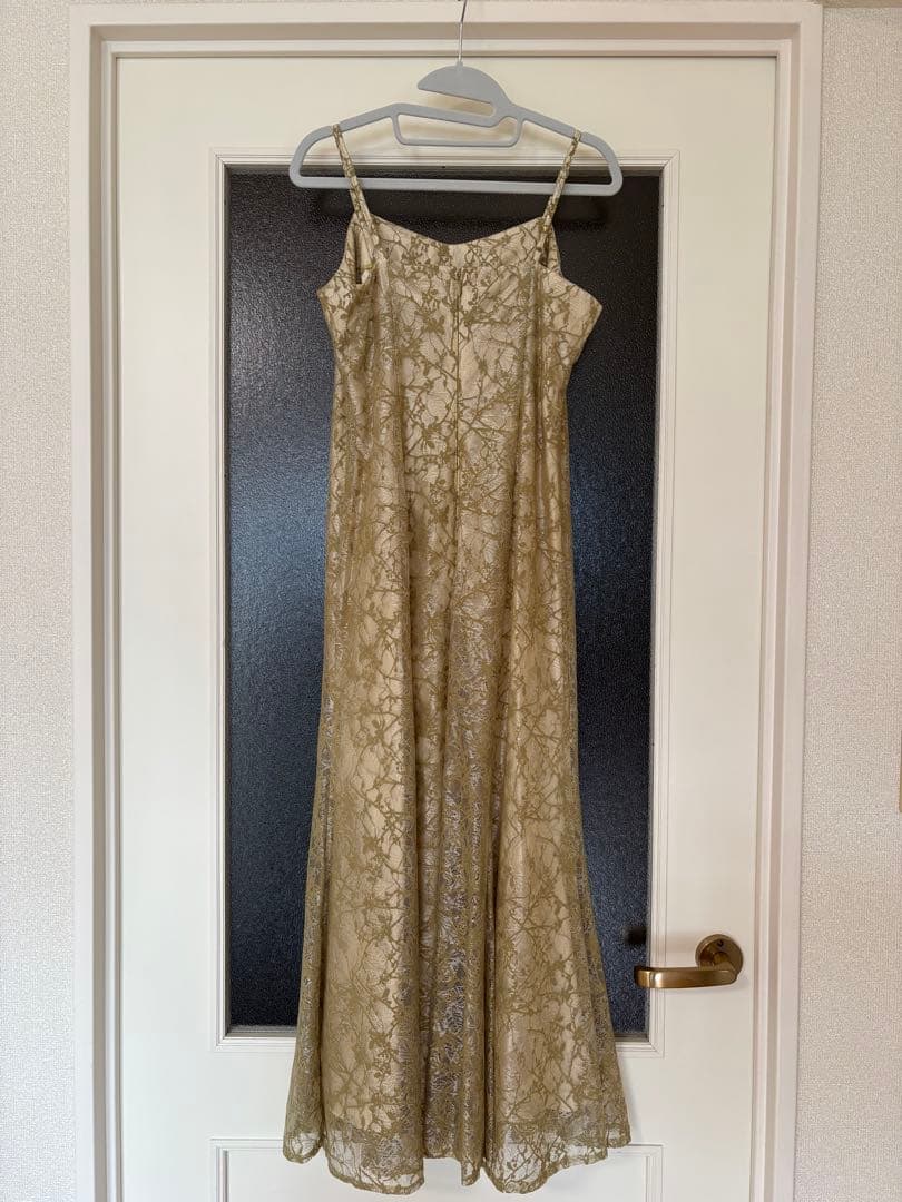 【まき】AIMER 2wayブラウス付 マーメイドラインドレス