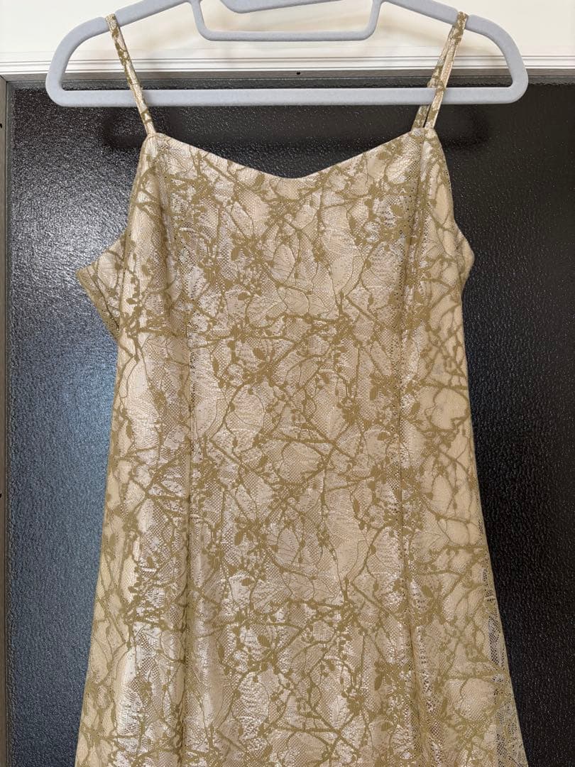 【まき】AIMER 2wayブラウス付 マーメイドラインドレス