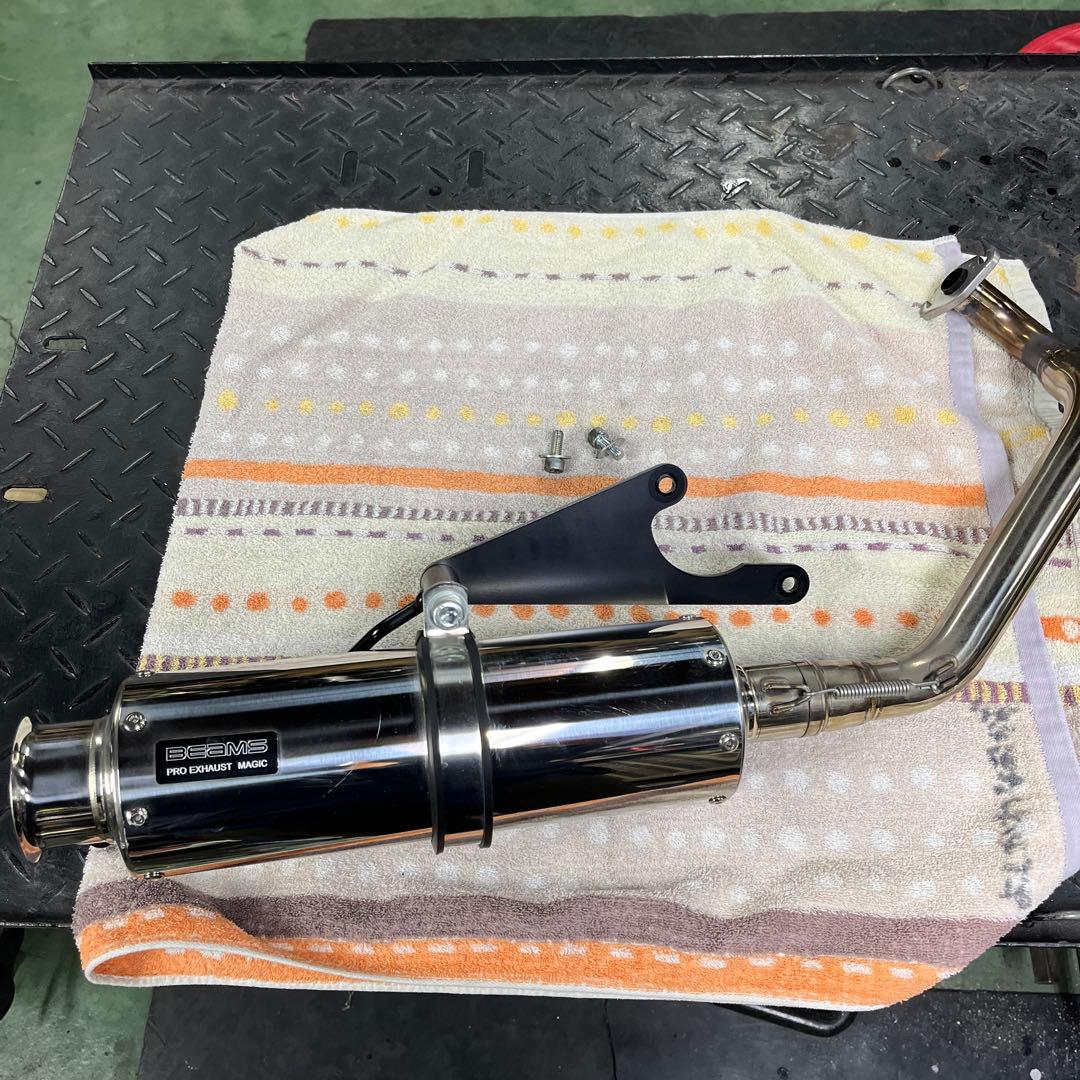ズーマー AF58 BEAMS マフラー