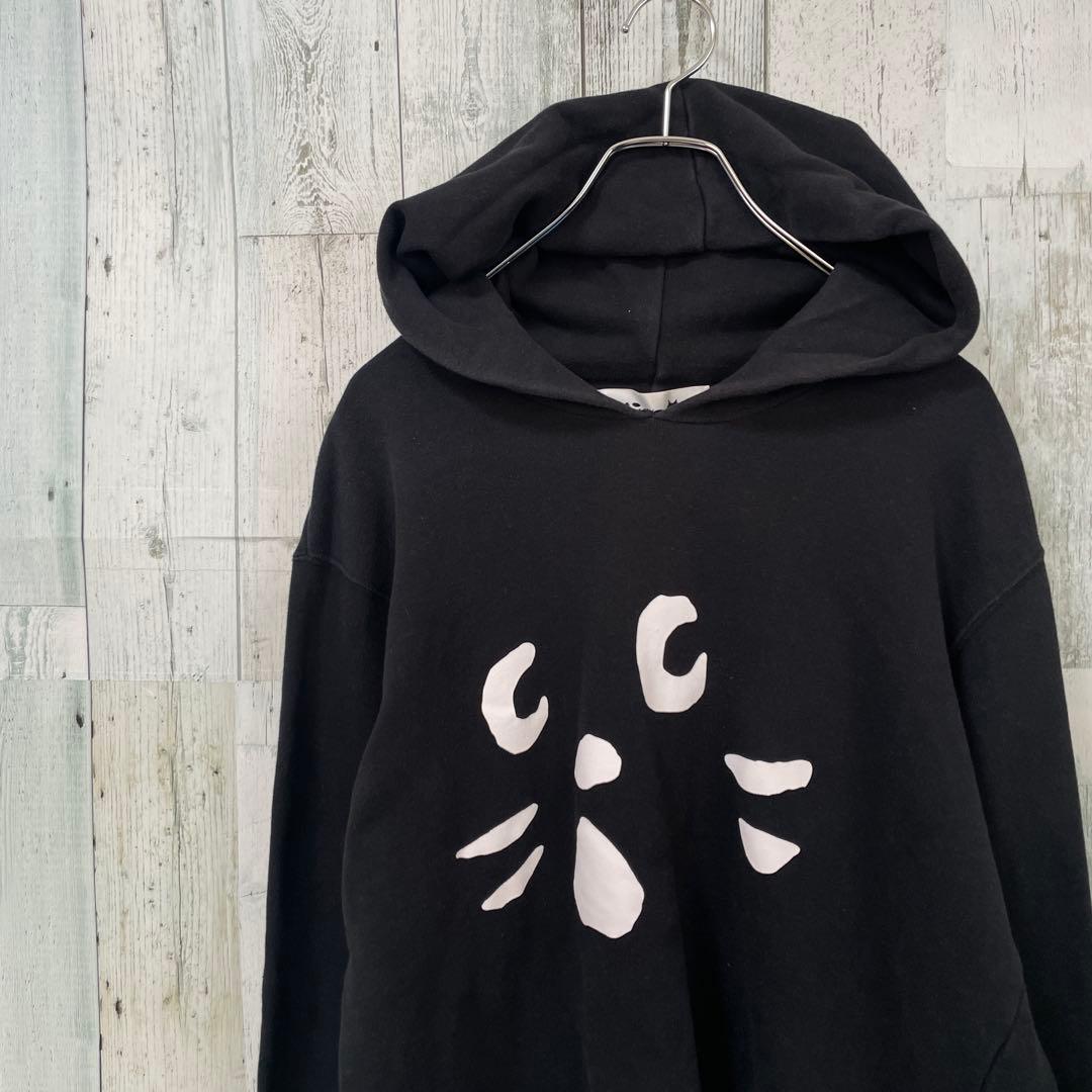 Né-net ネネット にゃー パーカー L ブラック