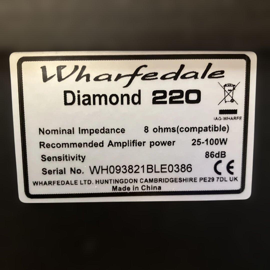 【如月価格】《完動品》 Wharfedale ダイアモンド220スピーカー