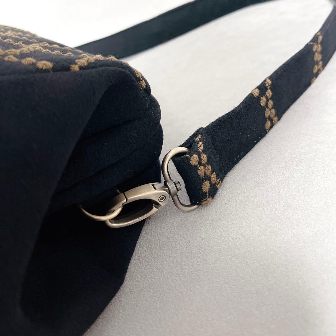 ハンドメイド　ミナペルホネン　mini BANEGUCHバッグ⑅︎◡̈︎*