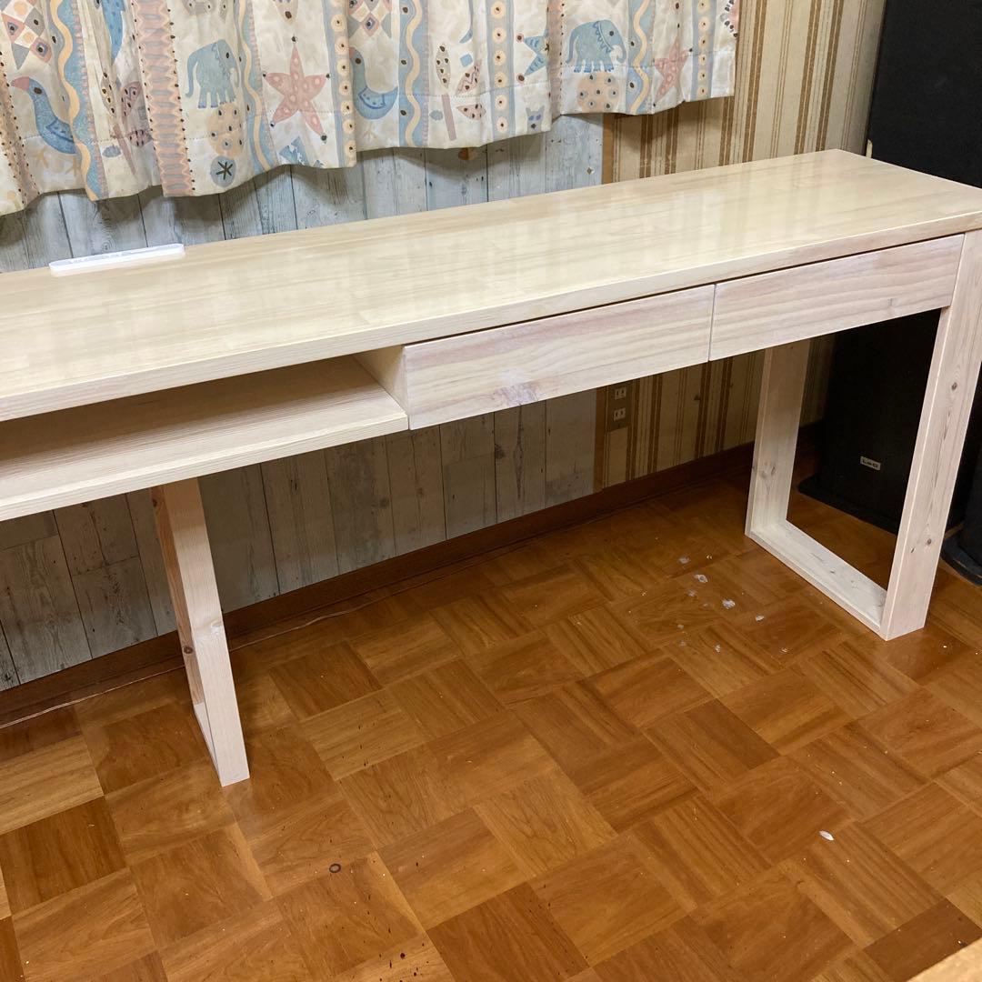 机 テーブル カウンター 幅240cm パイン集成材