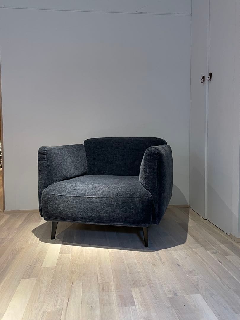 BoConcept Modena モデナ 1Pソファ チェア ネイビー 美品