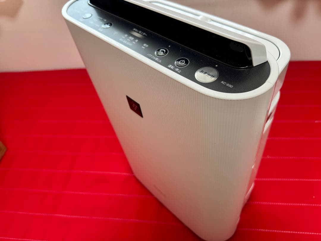 極美品　2025年製　SHARP KC-S50-W 空気清浄機