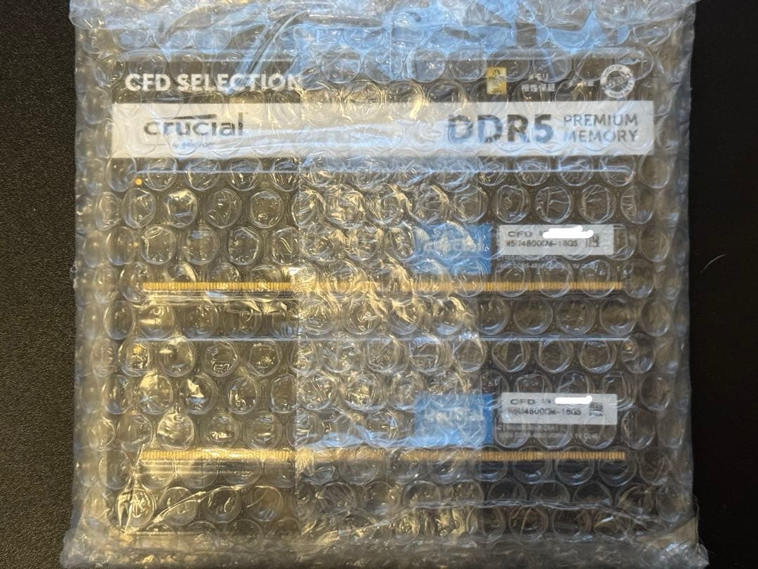 メモリー Crucial DDR5-4800 16GBx2