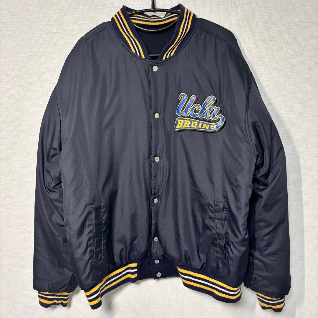 ミ*ン様 JH DESIGN UCLA リバーシブル スタジャン XL