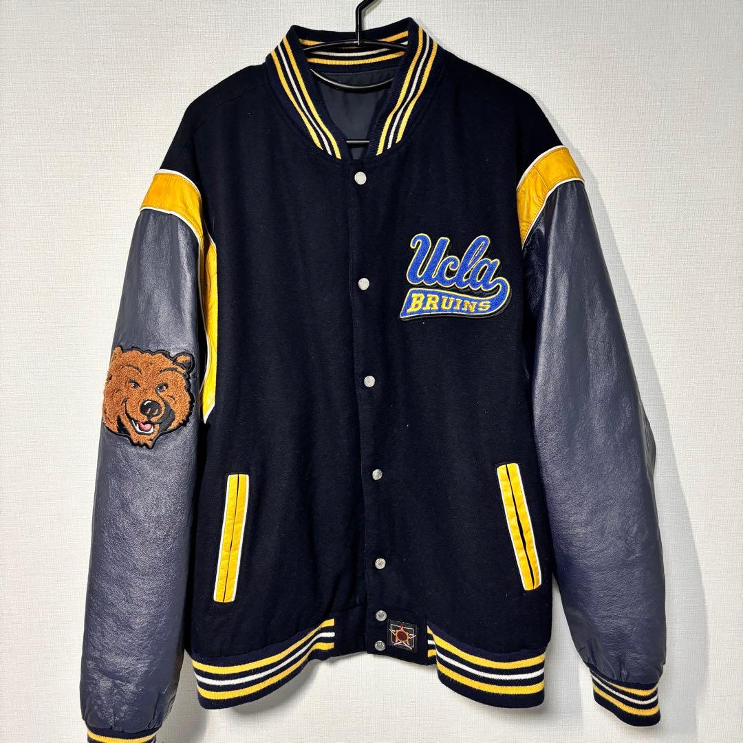 ミ*ン様 JH DESIGN UCLA リバーシブル スタジャン XL