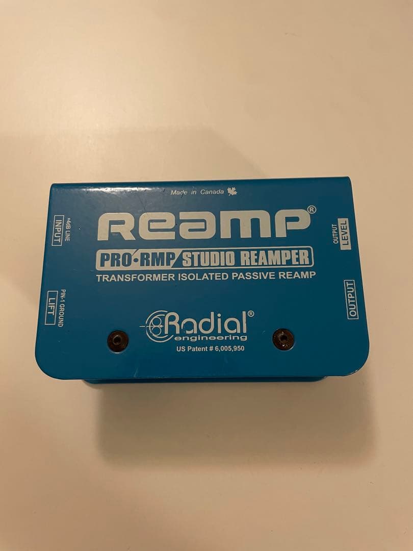 RADIAL ラディアル REAMP PRO-RMP リアンプボックス DI
