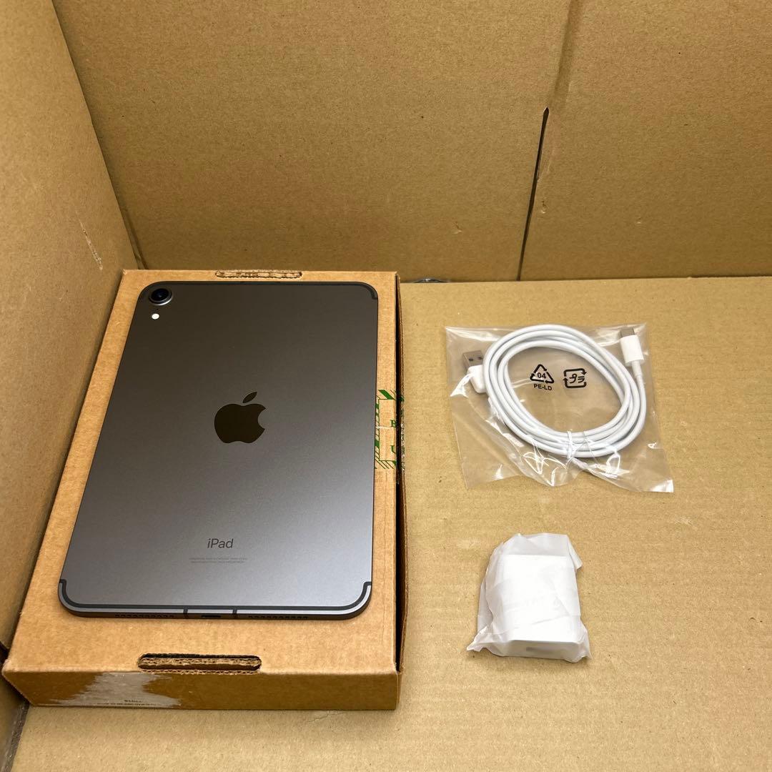 iPad mini (第６世代) WIFI+セルラー　64GB スペースグレー