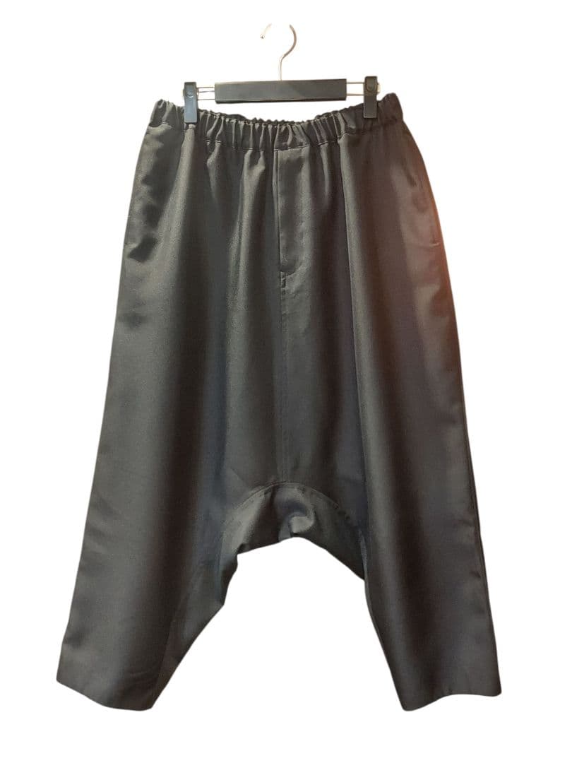 BLACK COMME des GARÇONS サルエルパンツ ブラック