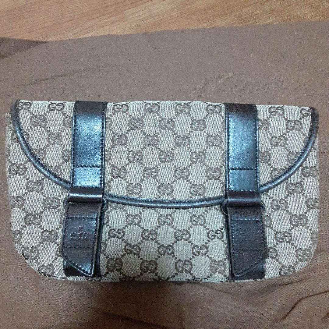 ら*む様 GUCCI GGパターン ボディバッグ