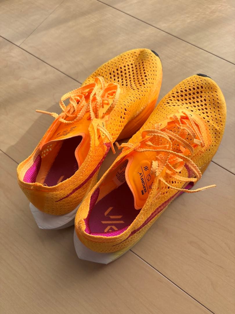 Nike ナイキ ヴェイパーフライ3 レーザーオレンジ/駅伝　レディース24cm