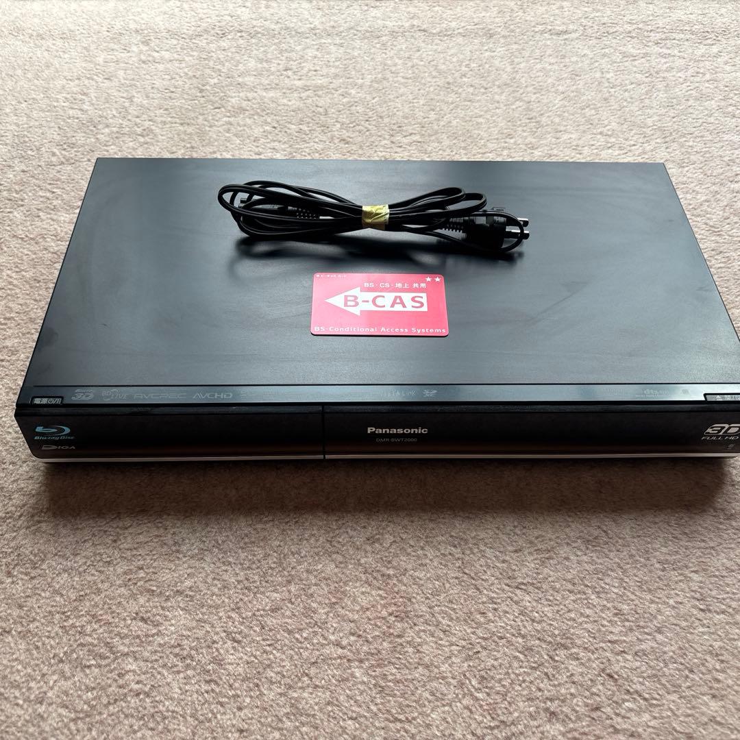 Panasonic DIGA Blu-rayレコーダー　DMR-BWT2000