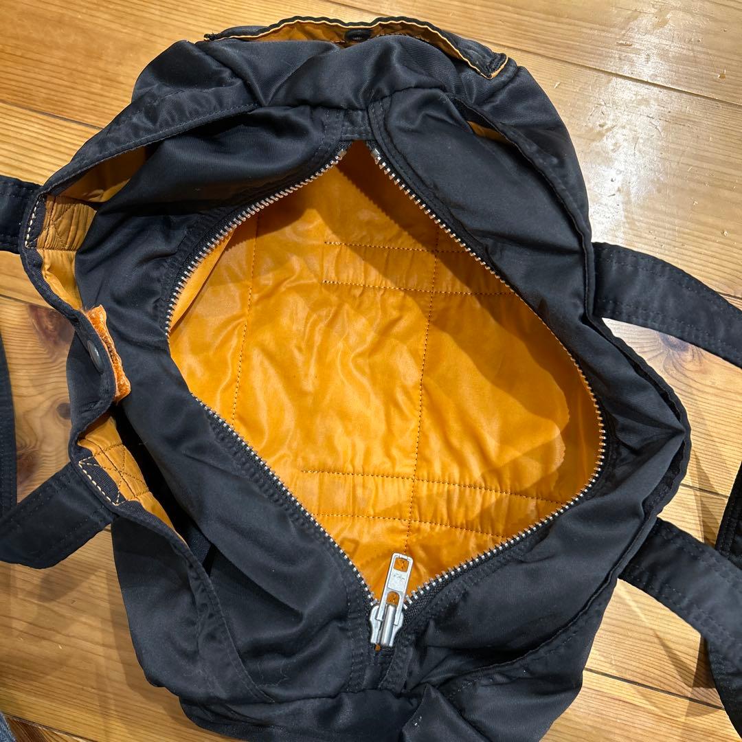 PORTER ナイロン製 黒 ドラムバッグ