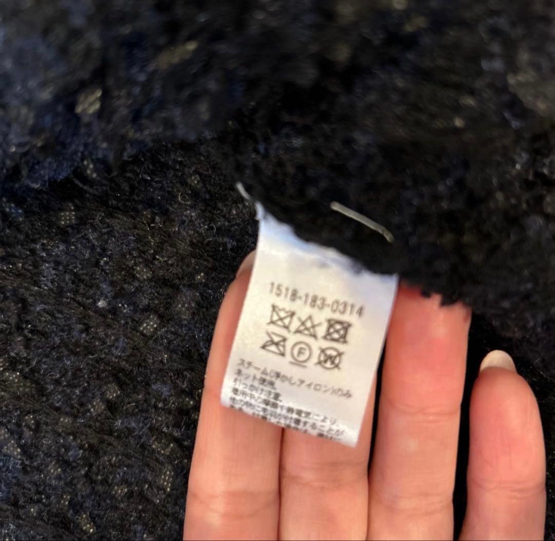 ユナイテッドアローズ ミックスチェックツイードニットベスト