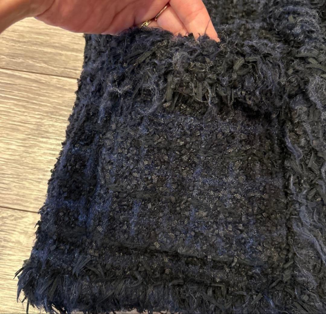 ユナイテッドアローズ ミックスチェックツイードニットベスト