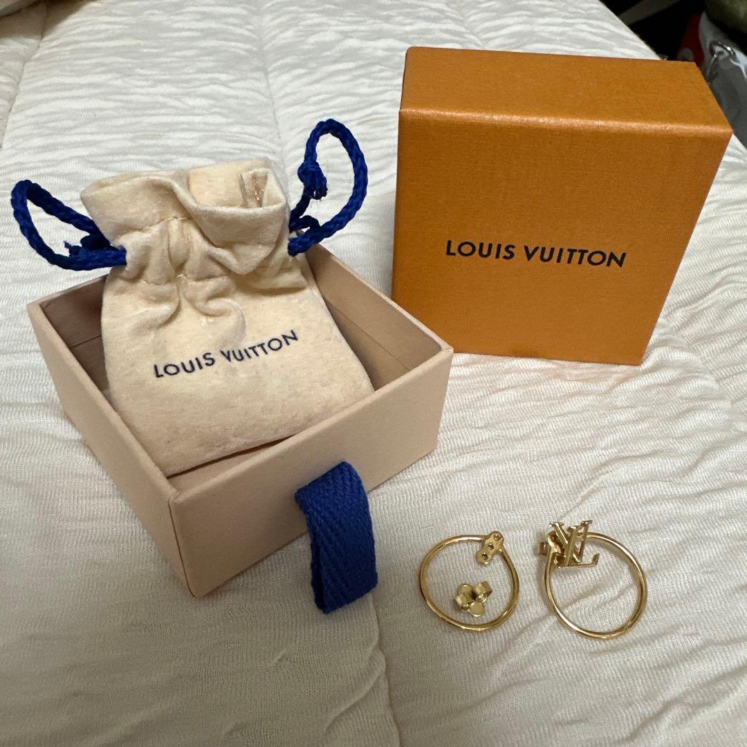 LOUIS VUITTON フープピアス 片耳用