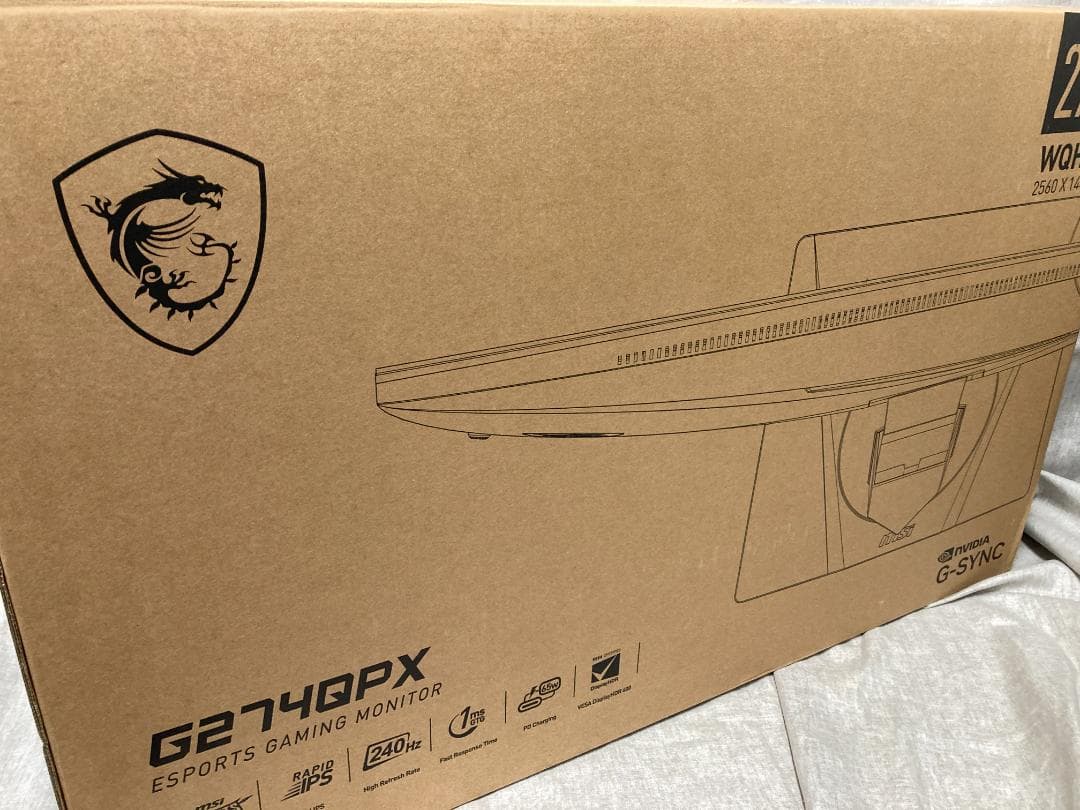 k*o様 MSI ゲーミングモニター G274QPX 27インチ