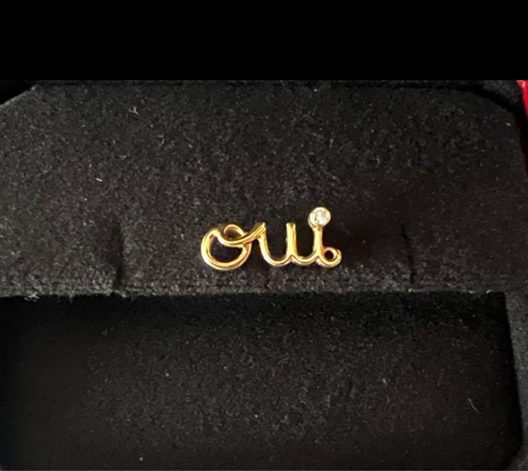 M*y様 Dior Dioramour シングルピアス イエローゴールド&ダイヤ