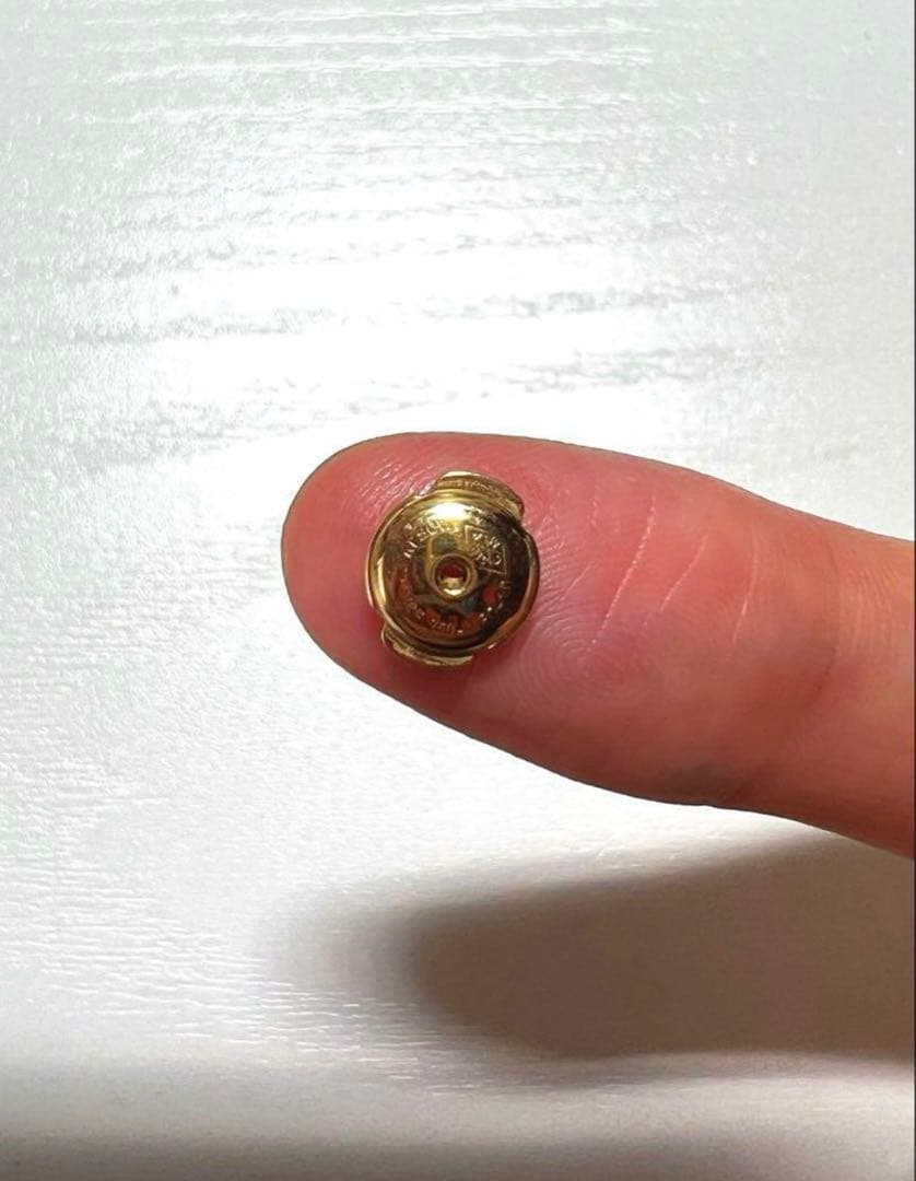 M*y様 Dior Dioramour シングルピアス イエローゴールド&ダイヤ