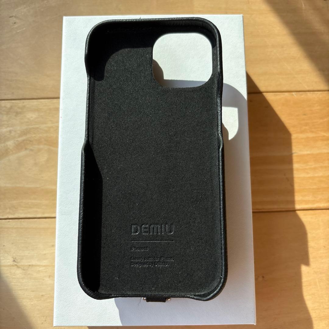 DEMIU ブラック iPhone用ケース